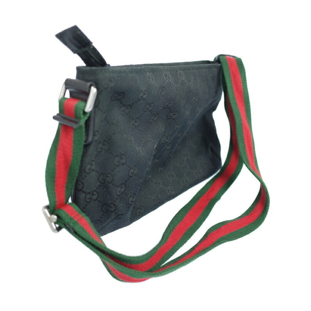 Gucci Canvas GG Web black Crossbody Bag